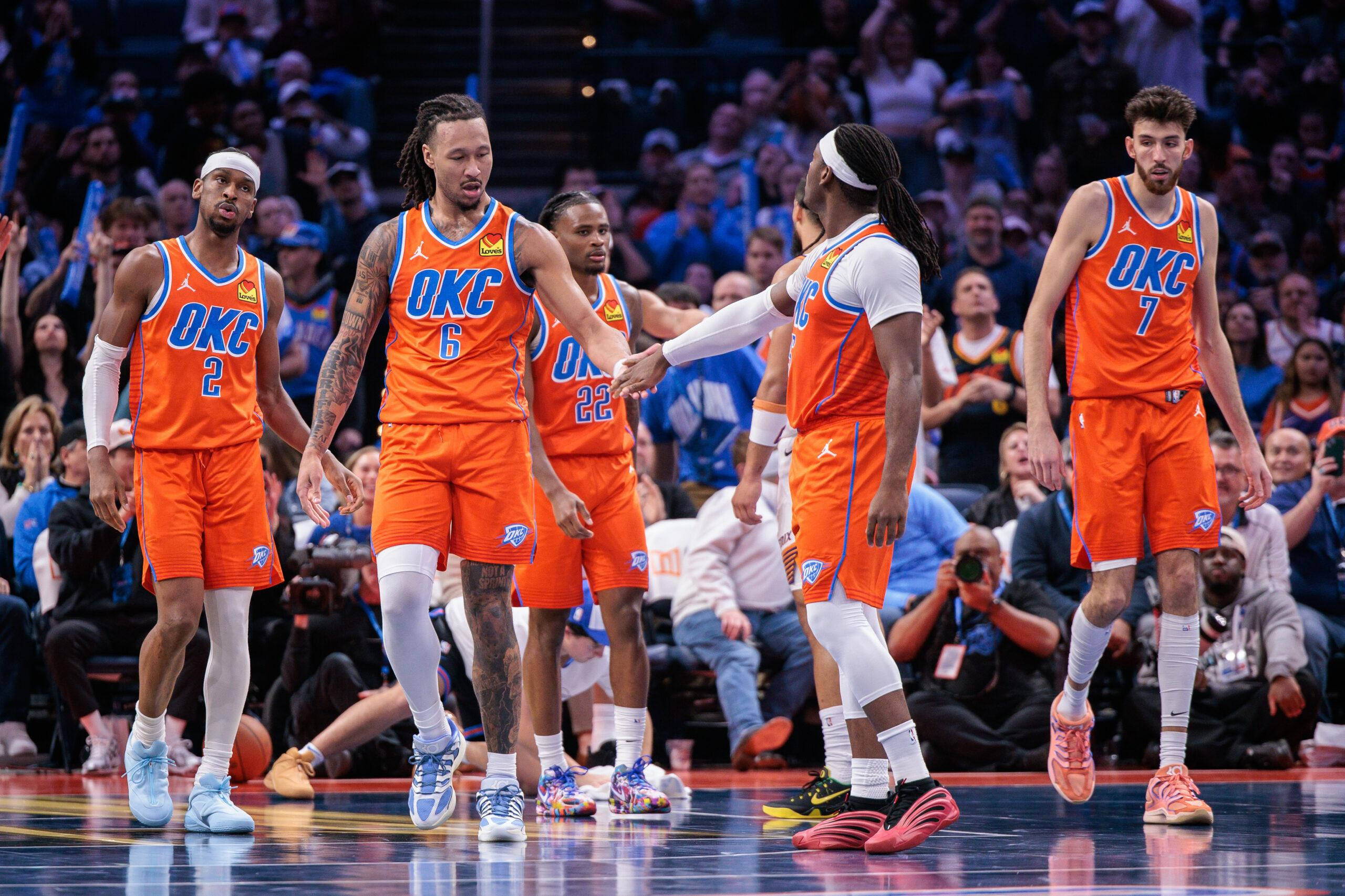 关于俄克拉荷马雷霆发布备战花絮，冲刺阶段豪取连胜，NBA常规赛任务艰巨，资深球员宣示担当的信息